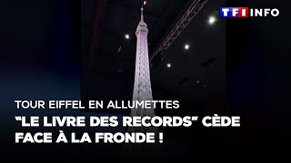 Tour Eiffel en allumettes : 