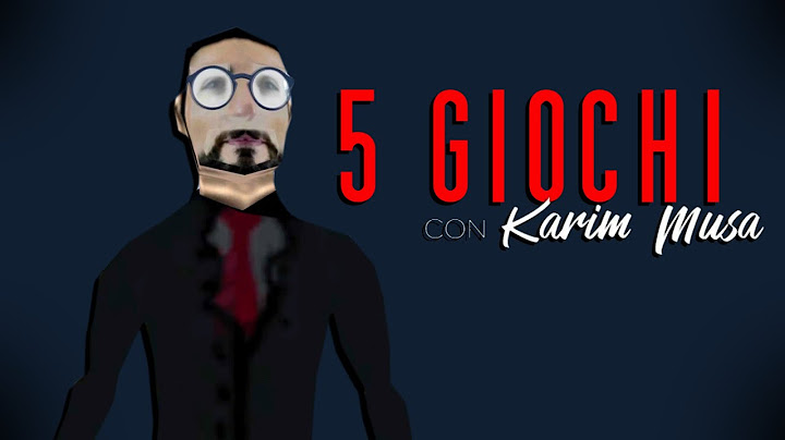 5 GIOCHI con Karim Musa