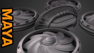 Maya 3D Modeling Tutorial: Create a Drone in 15 min.