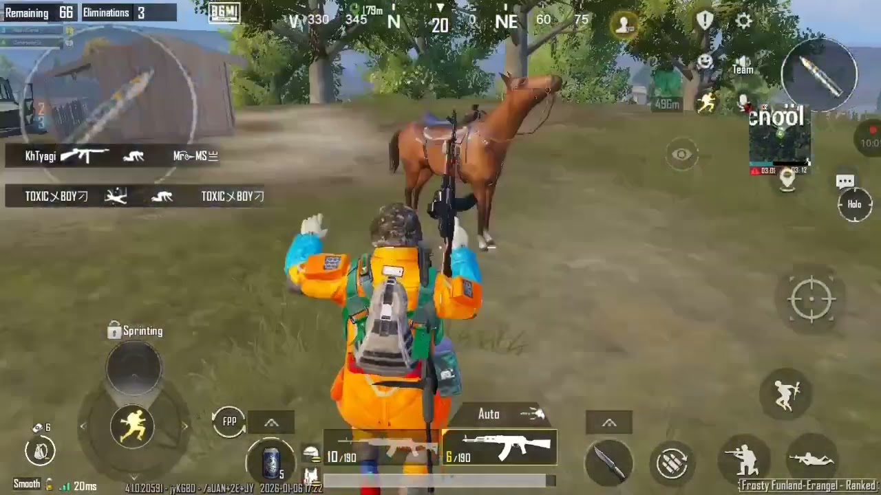 Position , patience and perfect timing