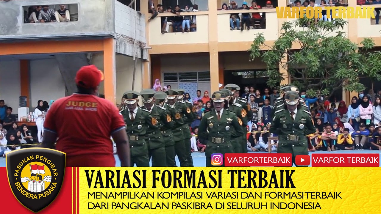 Variasi Formasi Paskibra MAGISTA - SMAN 15 Kota Tangerang