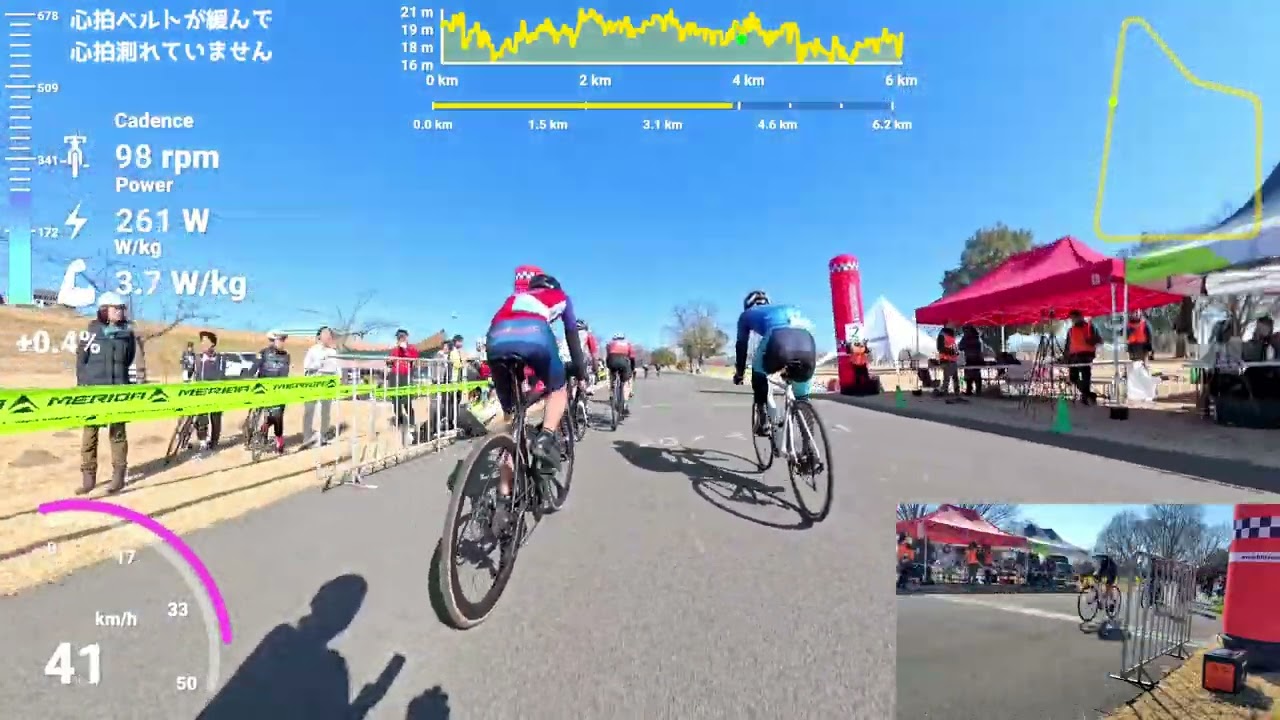 【レース】わたらせクリテリウム 2025-26 第4戦 スポーツA 8位【車載動画】