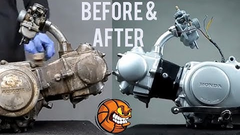 Honda CD 70 bike engine before and after||• 👌😊 @youtubecreators