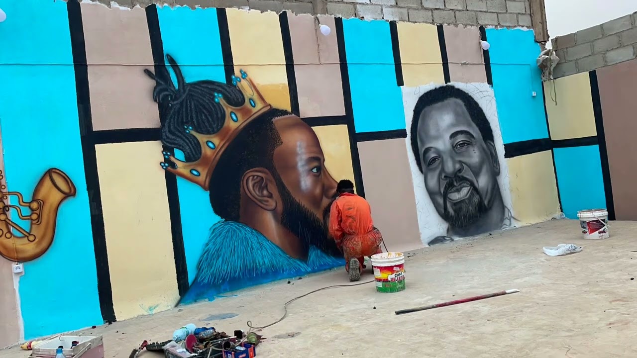 Grafite, Pintura Realista C4 Pedro e Bonga
