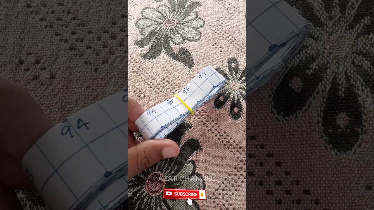 trick to make measuring tape 📏✂️🗒️ 