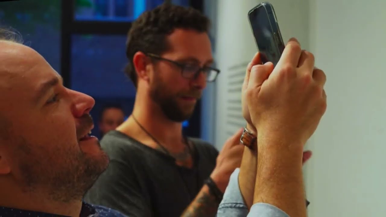 NFT Art Exhibition Opening at New Collectors Gallery via Hoverlay Augmented Reality Platform