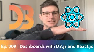 D3.js in 10 Minutes or Less | ep. 009 - D3   React (  real data!)