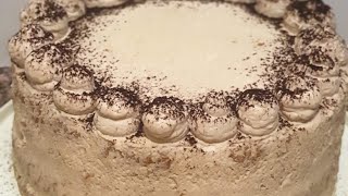 Cake au café et aux trois laits كيك القهوة و ثلاث انواع من الحليب screenshot 5