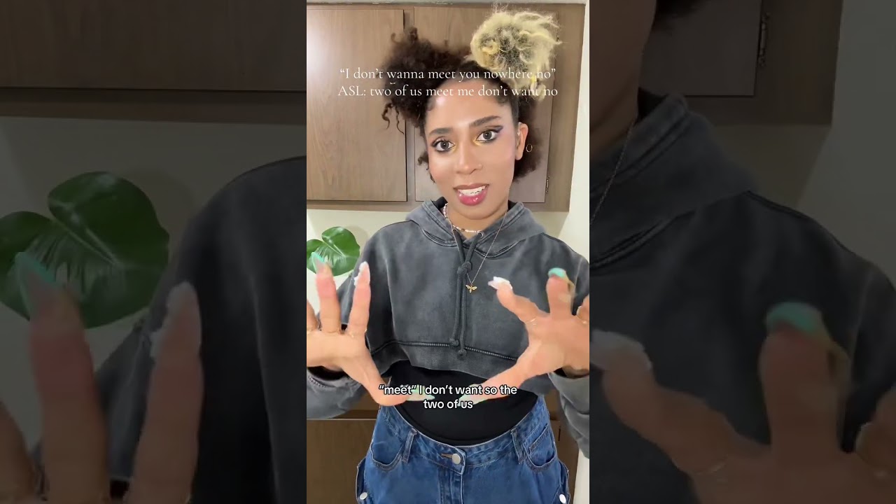 No Scrubs (TLC) ASL TUTORIAL by Lena