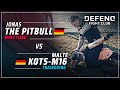 German PITBULL vs German-M16 | MMA Streetfight | DFC