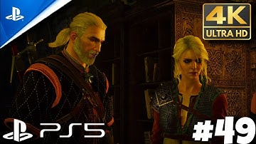Witcher 3 Wild Hunt | Part 49: "The Sunstone" Mission | Walkthrough PS5 Gameplay