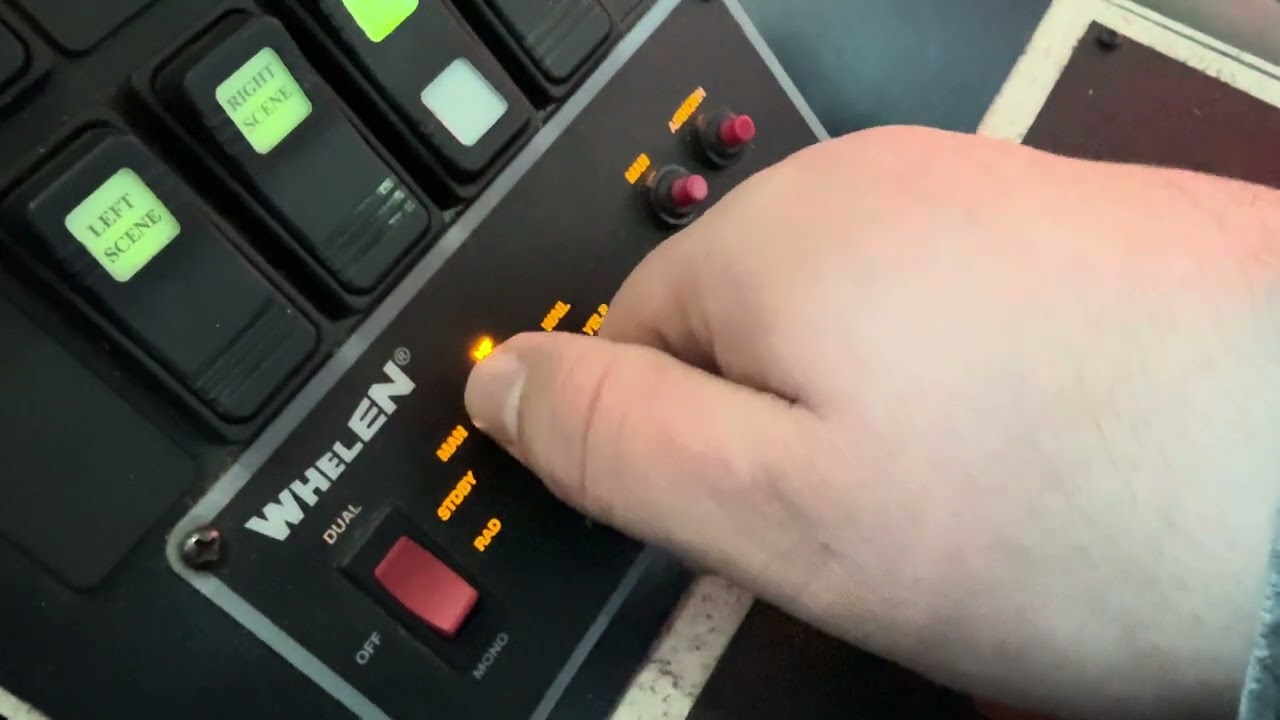 Whelen Dual tone siren and Air Horn