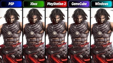 Prince of Persia Warrior Within | PSP - PS2 - Xbox - PC - GameCube | Graphics Comparison