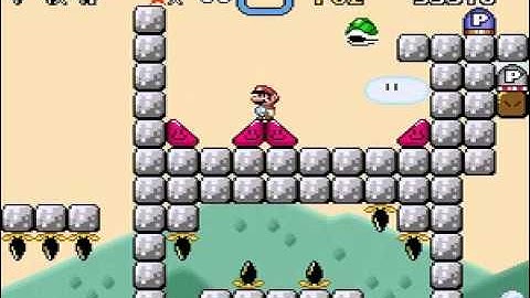 Custom SMW level (Kaizo) It is one level part 5
