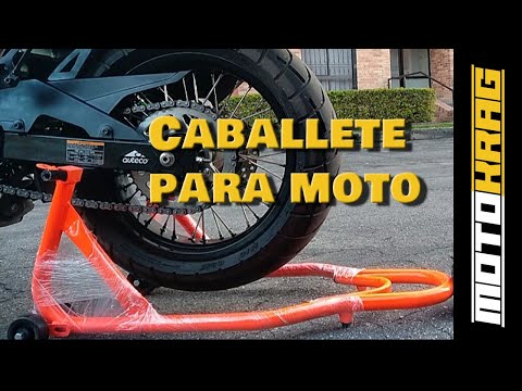 Video: ¿Cómo se usa un caballete trasero para motocicleta?