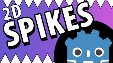 How To Make Spikes For Your 2D Platformer | Godot 4.5