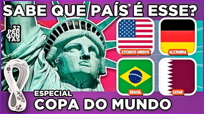 32 Bandeiras dos Países Quiz da Copa do Mundo (2022), Adivinhe Agora