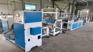 Drawstring Garbage Bag Making Machine