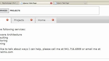Enhanced jQuery Tabs, Part I