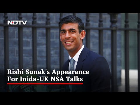 Rishi Sunak's Special Appearance At Ajit Doval-UK Counterpart's Meet - NDTV