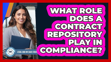 What Role Does a Contract Repository Play in Compliance?