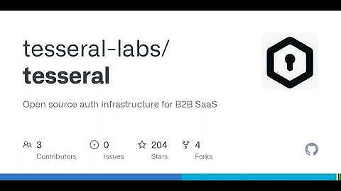 GitHub - tesseral-labs/tesseral: Open source auth infrastructure for B2B SaaS