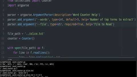 Effective Python Part 2 - Implement command line arguments