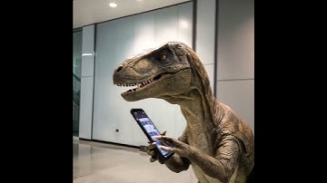 When Dinosaurs Discover Social Media... Chaos Ensues! #AI #dinosaur #socialmedia