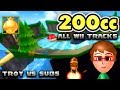 Mario Kart Wii 200cc Online - Troy vs Bodation Nation! (All Wii Tracks)