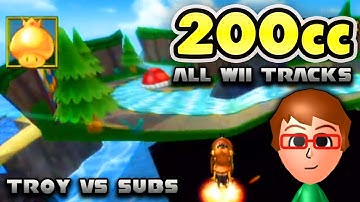 Mario Kart Wii 200cc Online - Troy vs Bodation Nation! (All Wii Tracks)