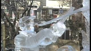 Ken Kemp hosts Ice Sculpting at 2002 Salt Lake Olympic Games