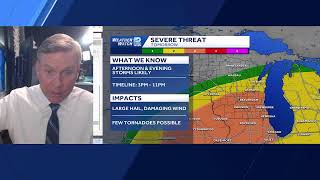 4-13 Severe weather overnight and Tuesday