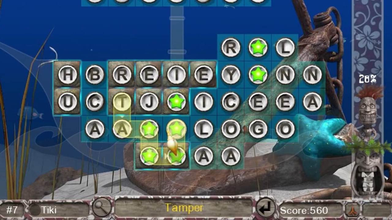 Big Kahuna Words (PC) - Gameplay | No Commentary