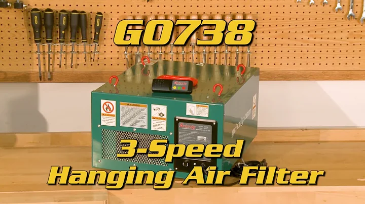 Grizzly G0738 Hanging Air Filter