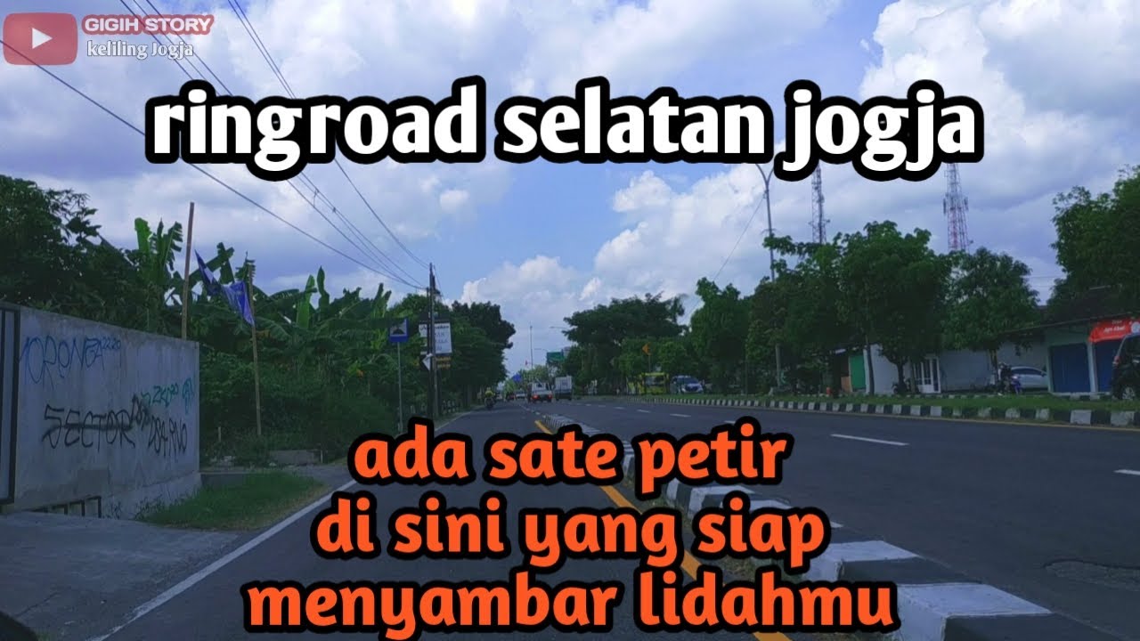 KELILING JOGJA PAKAI MOTOR LEWAT RINGROAD SELATAN