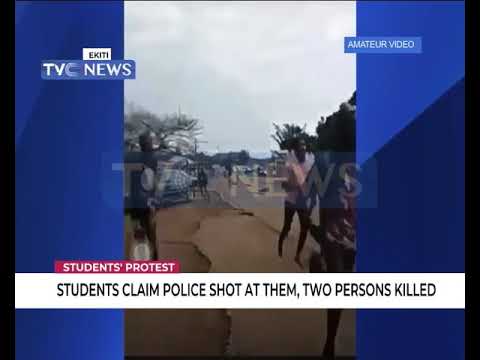 FUOYE Students claim Police shot at them, two persons killed