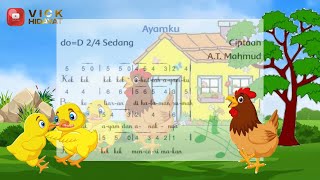 Lagu Ayamku Ciptaan AT. Mahmud || Tematik