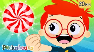 Where is My Lollipop | 🍭 The Lollipop Song 🍭 & Healthy Snacks @PeekabeansKidsSongs