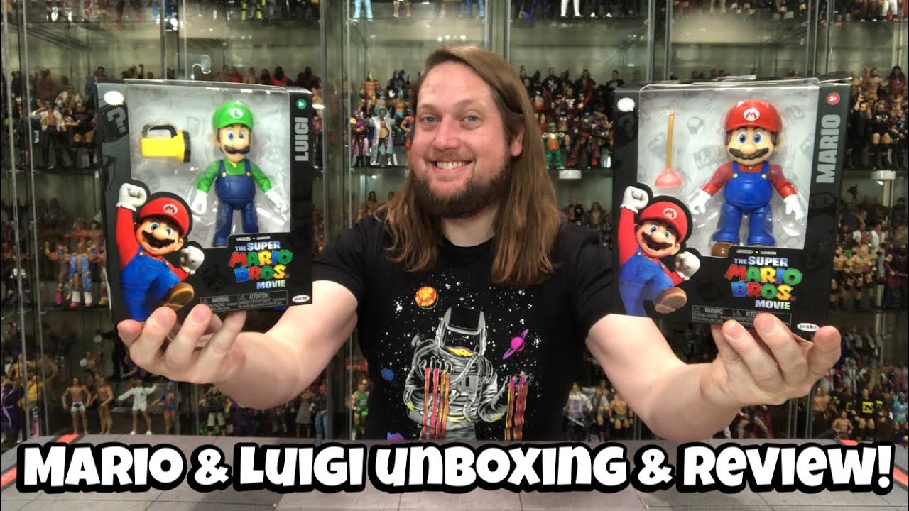 NEW Jakks Pacific Super Mario Bros. Movie Toys!!! MASSIVE Unboxing &  Review!