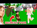 My BOYFRIEND Was *SECRETLY* POOR In Brookhaven! (Roblox)