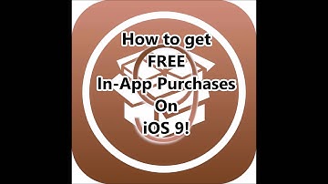 How to: FREE In-App Purchases iOS 9! (Jailbreak)