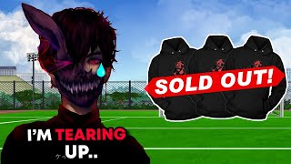 Corpse gets emotional after his merch restock sells out within minutes