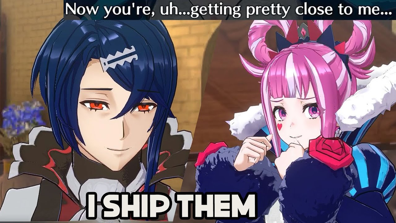I Ship them | Fire Emblem Engage | Hortensia & Alcyrst Support Conversation