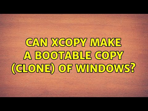 Video: Apa itu copy dan xcopy?
