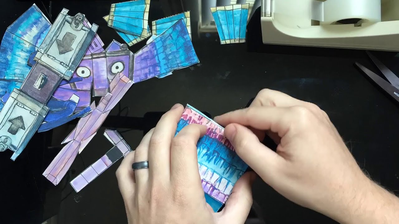 How To Make Loot Llama Template From Fortnite 3d Paper Craft - how to make loot llama template from fortnite 3d paper craft