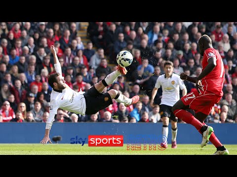 Juan Mata's scissor kick goal for Manchester United against Liverpool