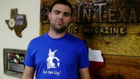 Django Walker at Texas Music Chart office