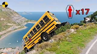 Realistic High-Speed Car Crashes in BeamNG.drive #172 | Ultra Detailed Crash Compilation screenshot 1
