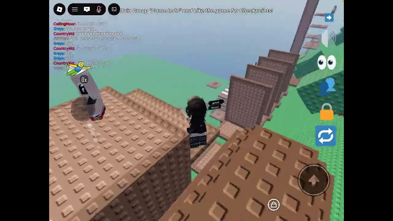 Playing glide tower with my friend!!!! Part 2?.