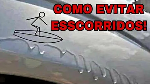 Como evitar a tinta escorrer?